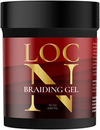 LOC N LOC TWIST BRAID WAVE EDGE GEL EXTRA HOLD- 16 OZ