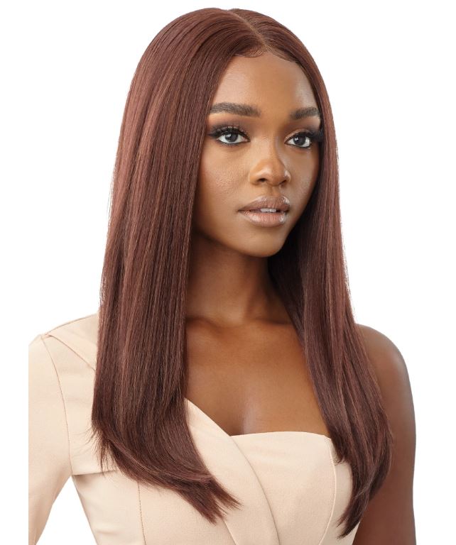 OUTRE LACE FRONT WIG  MELTED SEAMLESS HAIRLINE - LUCIENNE, SIDE VIEW