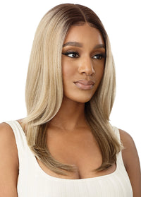 Thumbnail for OUTRE SYNTHETIC LACEFRONT SLEEKLAY PART WIG - LILIBETH