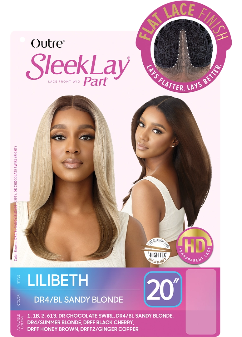 OUTRE SYNTHETIC LACEFRONT SLEEKLAY PART WIG - LILIBETH