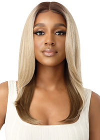 Thumbnail for OUTRE SYNTHETIC LACEFRONT SLEEKLAY PART WIG - LILIBETH