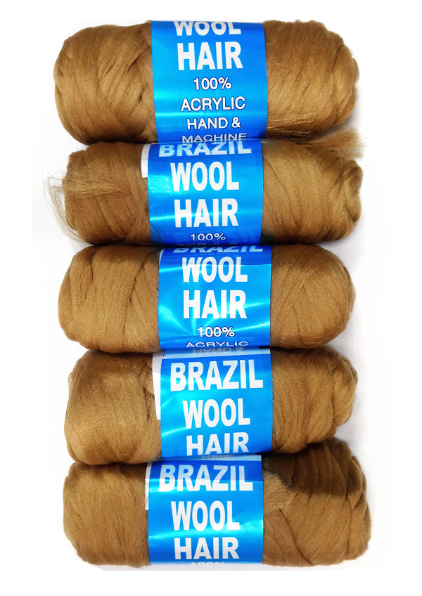 MAGIC BM Brazil Wool Hair Braiding Yarn- PK- black sareya beauty supply store in calgary Alberta Canada