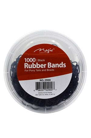 MAGIC BM  Rubber Band Black (1000pcs/jar)