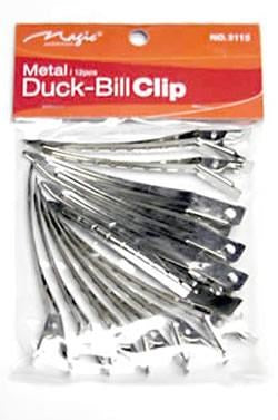 MAGIC COLLECTION Metal Duck-Bill Clip, sareya beauty supply store in calgary