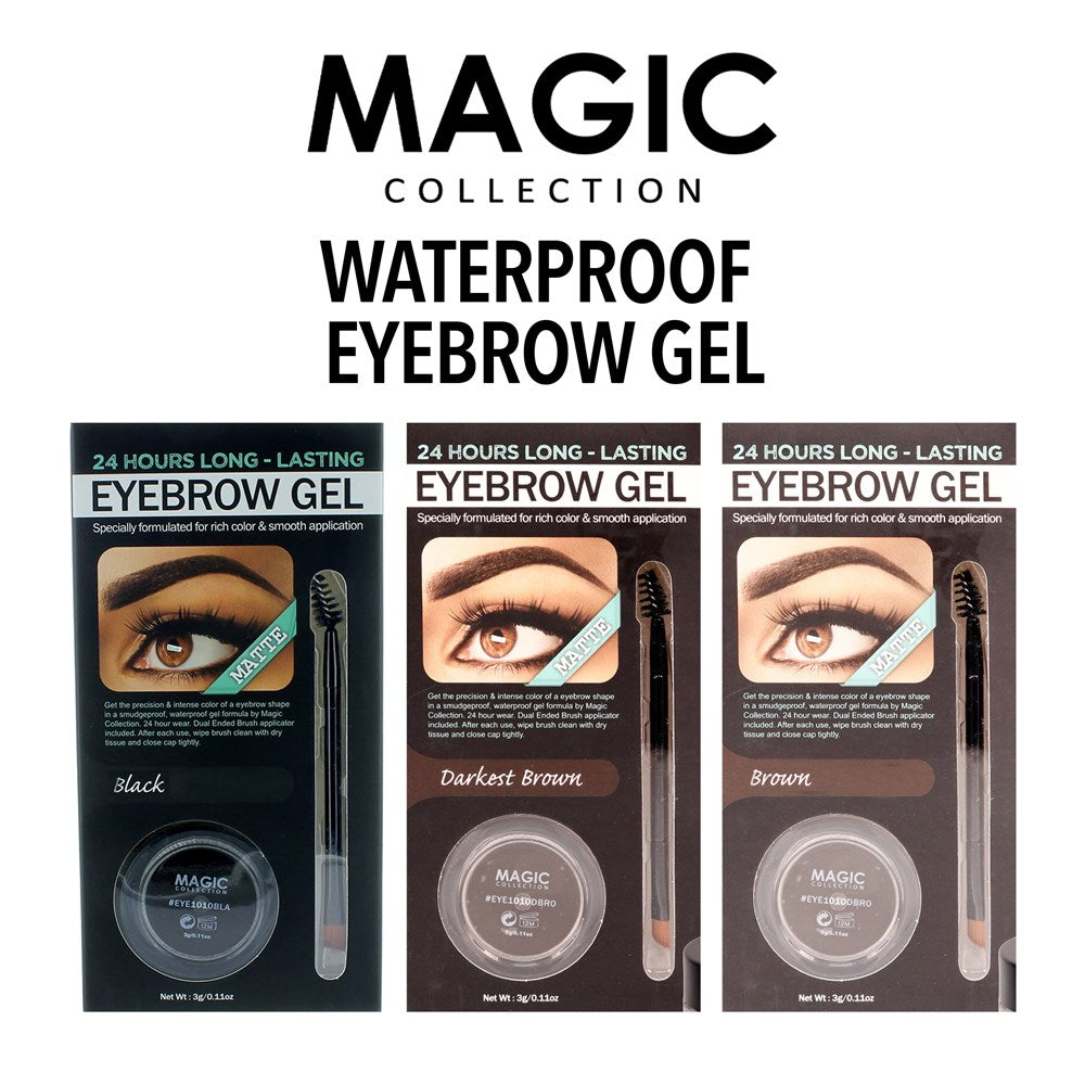 MAGIC COLLECTION Waterproof Eyebrow Gel- Medium Brown (0.11oz)
Sareya Beauty Supply Store
Beauty Supply 