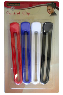MAGIC GOLD 4pc Large Plastic Hair Clips , Sareya Beauty Supply store in calgary Alberta Canada