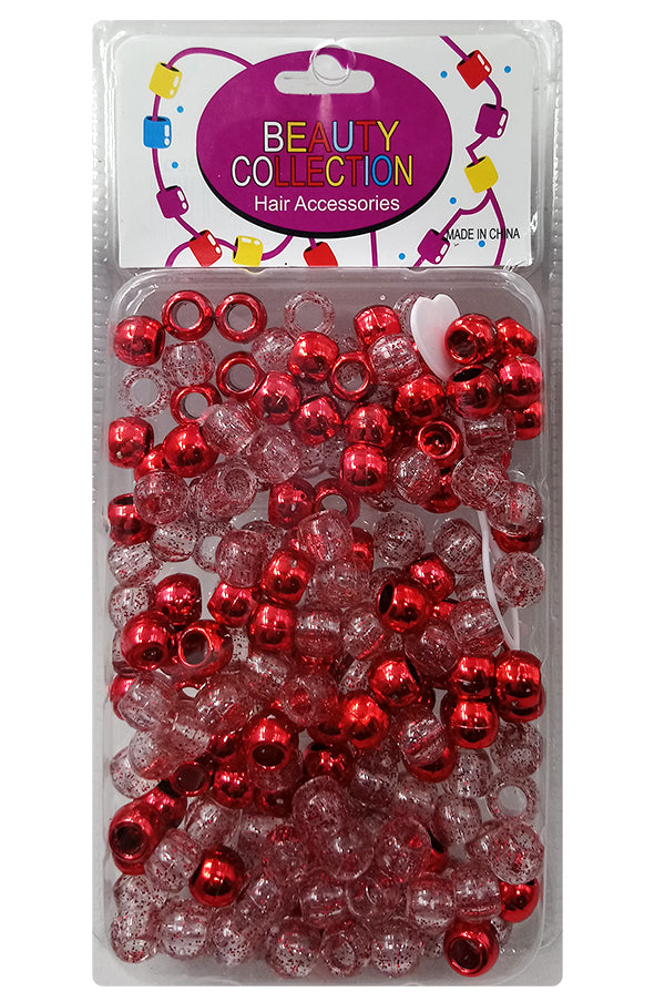 MAGIC GOLD COLLECTION Metallic Bead Large- Red