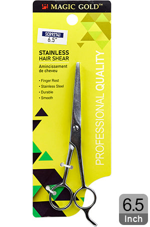 MAGIC GOLD COLLECTION Stainless Hair Shear 6.5"
Sareya Beauty Supply Store
Beauty Supply store