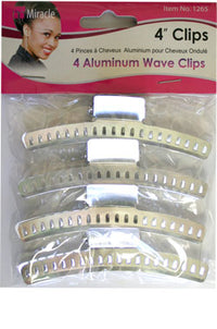 Thumbnail for MAGIC GOLD Miracle 4 Clips Aluminum Wave Clips 
