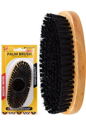 MAGIC GOLD Palm Brush Round , Sareya beauty supply, Wave brush, Hair accessories