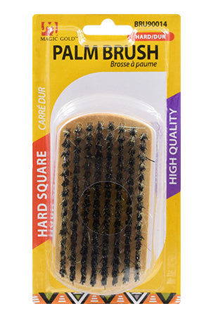 MAGIC GOLD Palm Square Brush