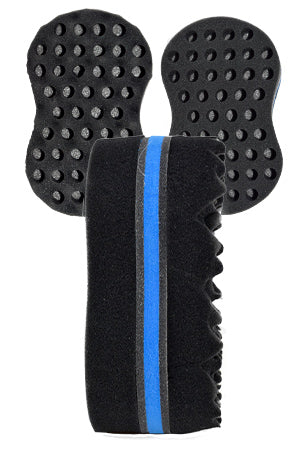 MAGIC GOLD Twist & Dread Sponge Large Double sided holes