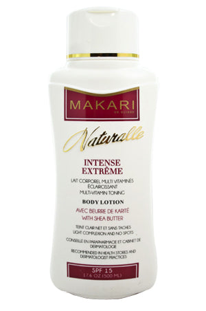 MAKARI INTENSE EXTREME BODY LOTION WITH SPF15 -17.6oz