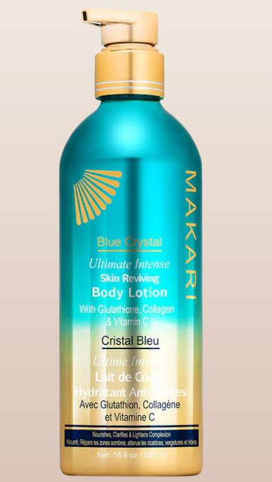 MAKARI Blue Crystal Skin Reviving Body Lotion (16.8oz), Sareya Beauty supply store near me, hair store , ethnic beauty products