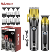 Thumbnail for Marske hair trimmer set with attachments and packaging on a white background