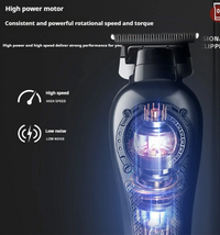 Thumbnail for Hair trimmer with high power motor features on a dark background