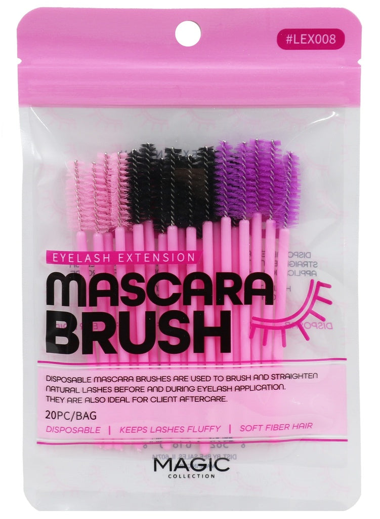 MAGIC COLLECTION Mascara Brush #LEX008 (20 pc/Bag)
