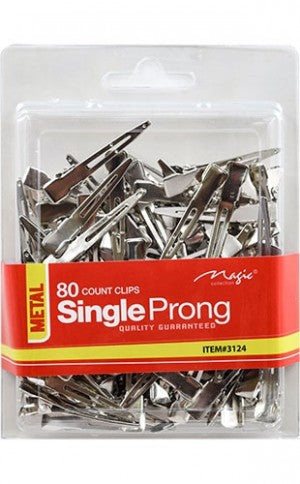 Magic Collection Clip Single Prong (80pc)