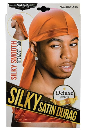 MAGIC GOLD SILKY SATIN DURAG TIE DOWN