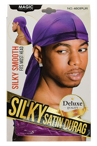 Thumbnail for MAGIC GOLD SILKY SATIN DURAG TIE DOWN