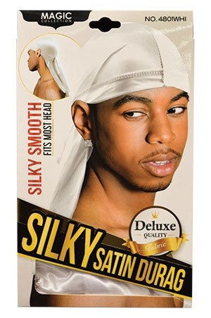 MAGIC GOLD SILKY SATIN DURAG TIE DOWN