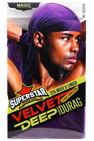 Magic Velvet DuRag #4803PURPLE