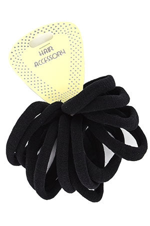 MAGIC SEAMLESS ELASTIC PONYTAIL HOLDER 8" BIG 10 PCS