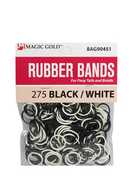 Thumbnail for MAGIC GOLD Rubber Bands 275 -Black/White