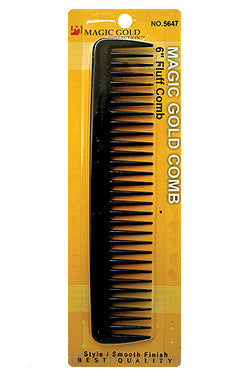 MAGIC GOLD 6" FLUFF COMB #5647