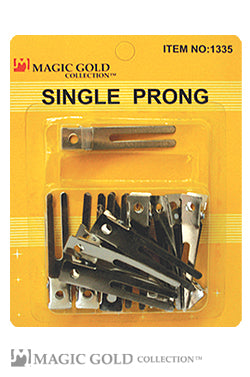 MAGIC GOLD DOUBLE PRONG CLIP