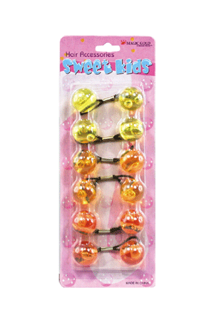 Magic Gold Sweet Kids Hair Bobbles