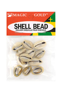 Thumbnail for MAGIC GOLD SHELL HAIR BEADS- ASSORTED