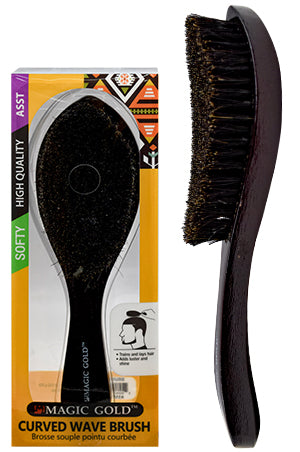 MAGIC BM HARD CURVED WAVE BRUSH- SOFT & HARD