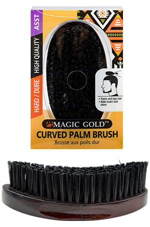 MAGIC GOLD CURVED PALM BRUSH_Hard