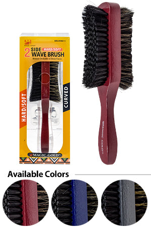 MAGIC GOLD 2 - SIDE WAVE BRUSH - HARD & SOFT