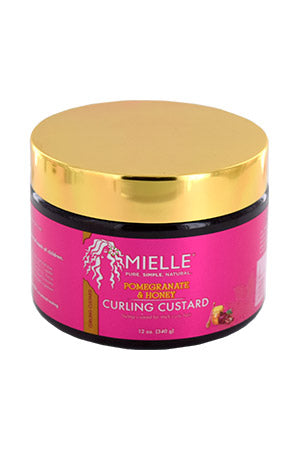 MIELLE ORGNICS POMEGRANATE & HONEY COIL SCULPTING CUSTARD 12oz