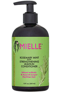 Thumbnail for MIELLE ROSEMARY MINT Strengthening Leave In Conditioner (12oz)