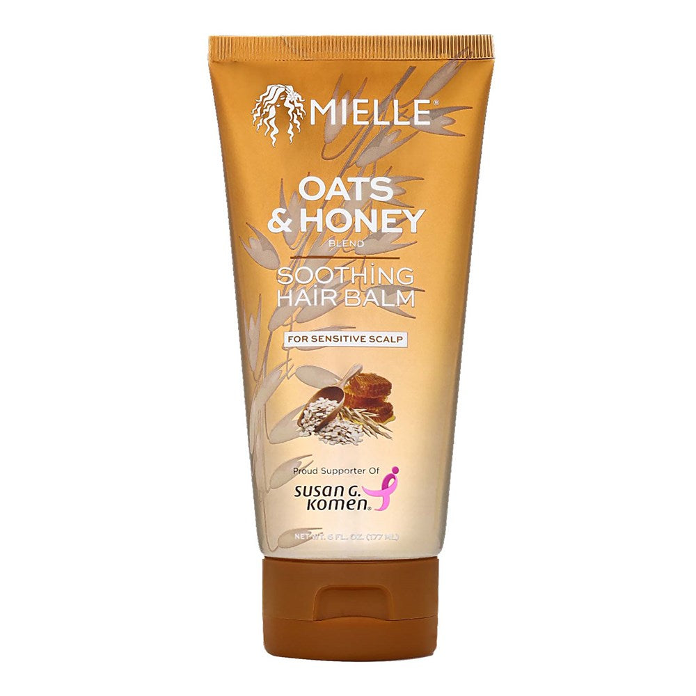 MIELLE OATS HONEY Soothing Hair Balm  (6oz)