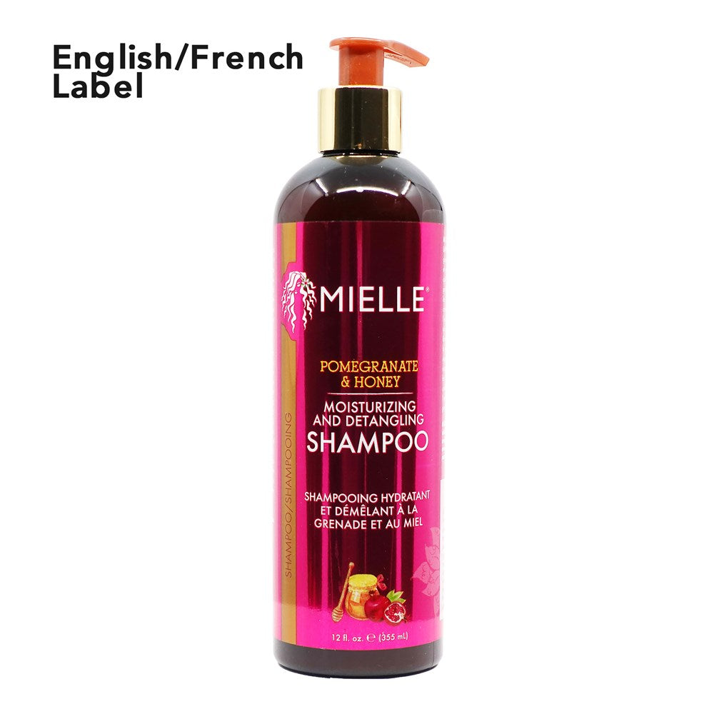 MIELLE POMEGRANATE & HONEY Moisturizing & Detangling Shampoo (12oz), Sareya Beauty Supply, Beauty Supply Store near Me, Beauty Supply Store in Calgary, Beauty Supply, Mielle 