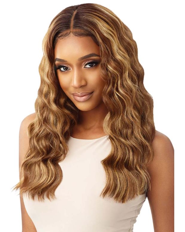 OUTRE LACE FRONT WIG  MELTED SEAMLESS HAIRLINE - MIKAELLA, SIDE