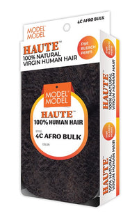 Thumbnail for MODEL MODEL 100% Natural Virgin Human Hair 4C Afro Bulk Braiding Hair, Sareya Beauty Supply Store in Calgary Alberta Canada