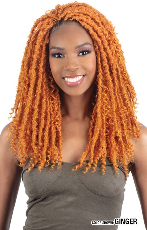 MODEL MODEL 3X Afro Water Loc 14"-1- Sareya Beauty - Calgary hair store