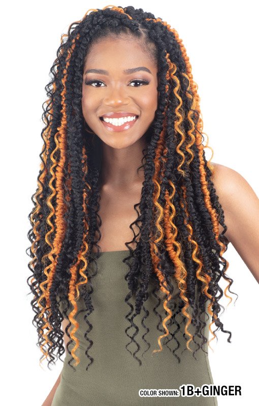 MODEL MODEL 3X Afro Water Passion Twist 20"-1- Sareya Beauty - Calgary hair store