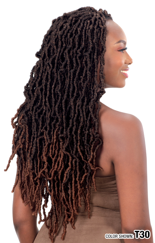 MODEL MODEL 3X  Pre-Looped Trini Loc 14"-2- Sareya Beauty - Calgary hair store