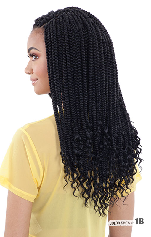 MODEL MODEL 3X Zoey Braid Straight 18"-2- Sareya Beauty - Calgary hair store