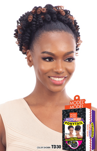 Thumbnail for MODEL MODEL Drawstring Ponytail - Afro Girl (M)-1- Sareya Beauty - Calgary hair store, wig store, ponytail 