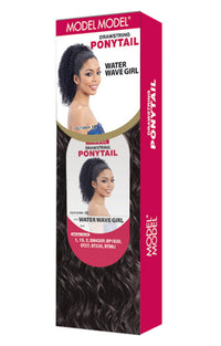 Thumbnail for MODEL MODEL Drawstring Ponytail - Water Wave Girl-3- Sareya Beauty - Calgary hair store-Beauty-Supply-Store-in-Calgary, Best-Beauty-Supply-Store Near Me, Ethnic-Beauty-Supply-Store-Calgary, Hair-Extensions-Calgary, Human-Hair-Wigs-Calgary