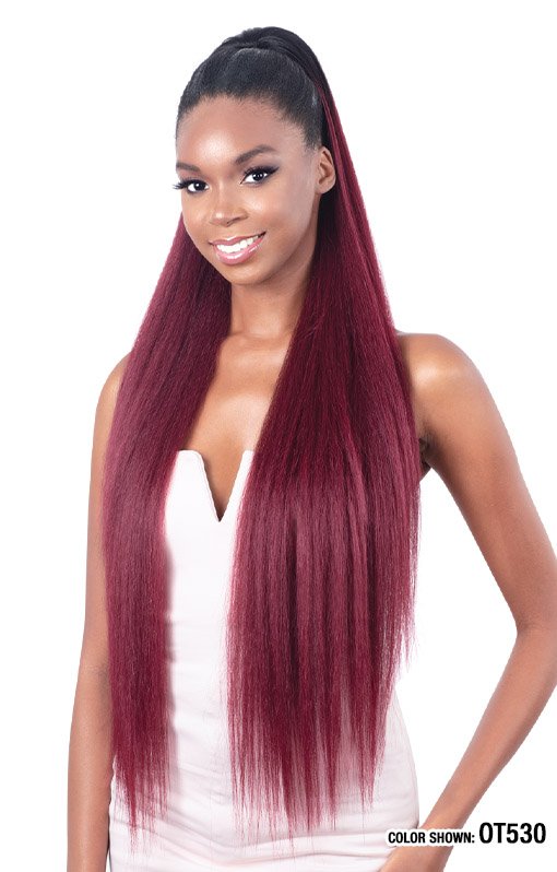 MODEL MODEL Gardenia Drawstring Ponytail Straight 36"-1- Sareya Beauty - Calgary hair store