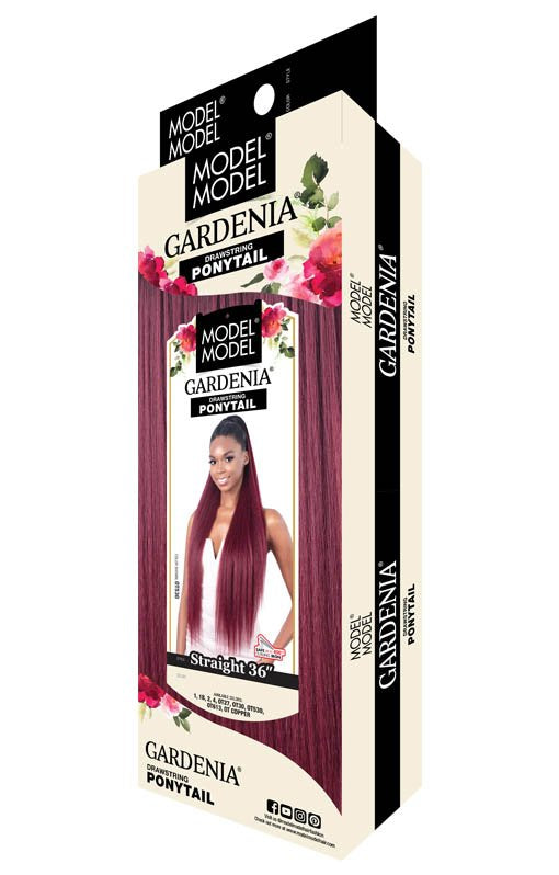 MODEL MODEL Gardenia Drawstring Ponytail Straight 36"-3- Sareya Beauty - Calgary hair store