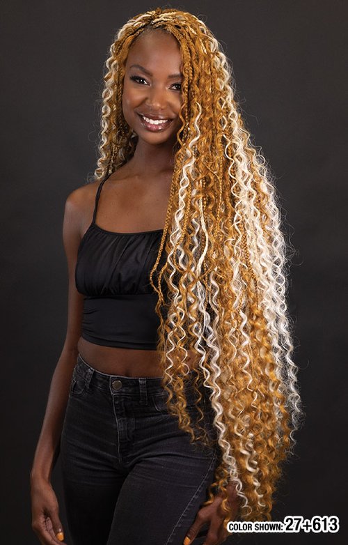 MODEL MODEL Gardenia Mastermix Italian Bulk 18"-2- Sareya Beauty - Calgary hair store